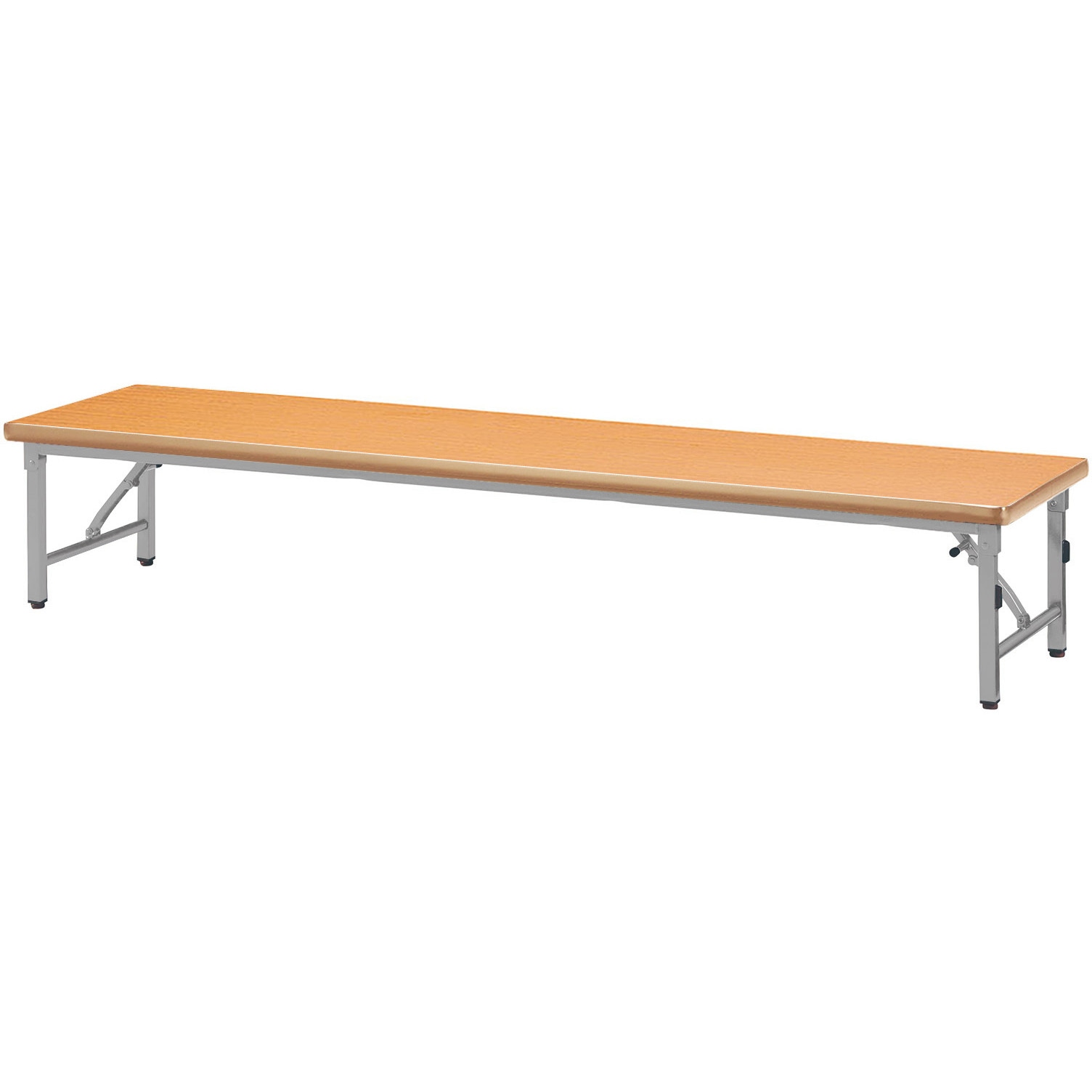 ZL-S1545S-LB 折り畳み座卓テーブル ニシキ工業 ライトバーチ色 幅1500mm奥行450mm高さ330mm  ZL-S1545S-LB 21,980円