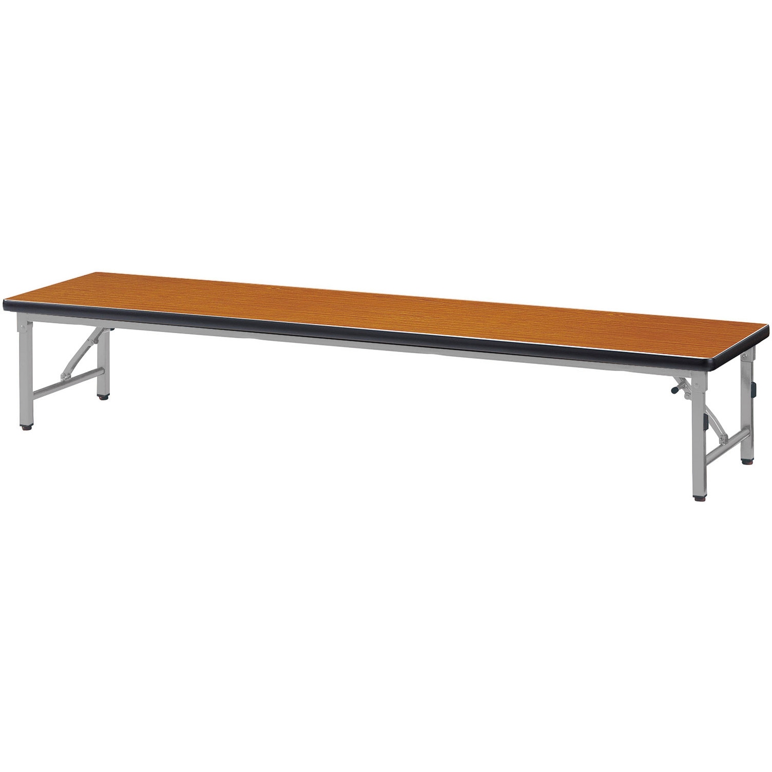 ZL-S1545S-TK 折り畳み座卓テーブル ニシキ工業 チーク色 幅1500mm奥行450mm高さ330mm  ZL-S1545S-TK 21,980円