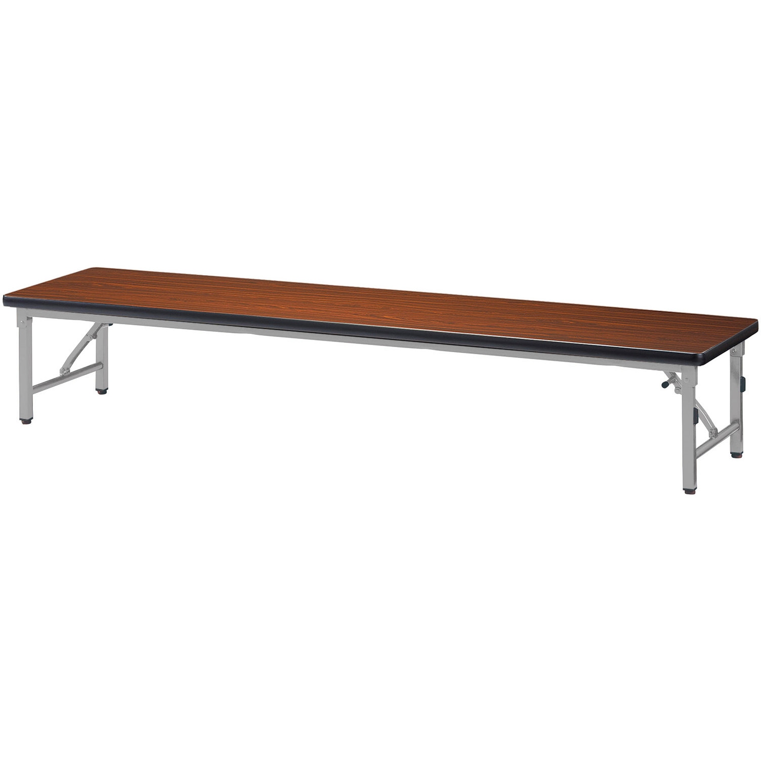 ZL-S1545S-RO 折り畳み座卓テーブル ニシキ工業 ローズ色 幅1500mm奥行450mm高さ330mm  ZL-S1545S-RO 21,980円