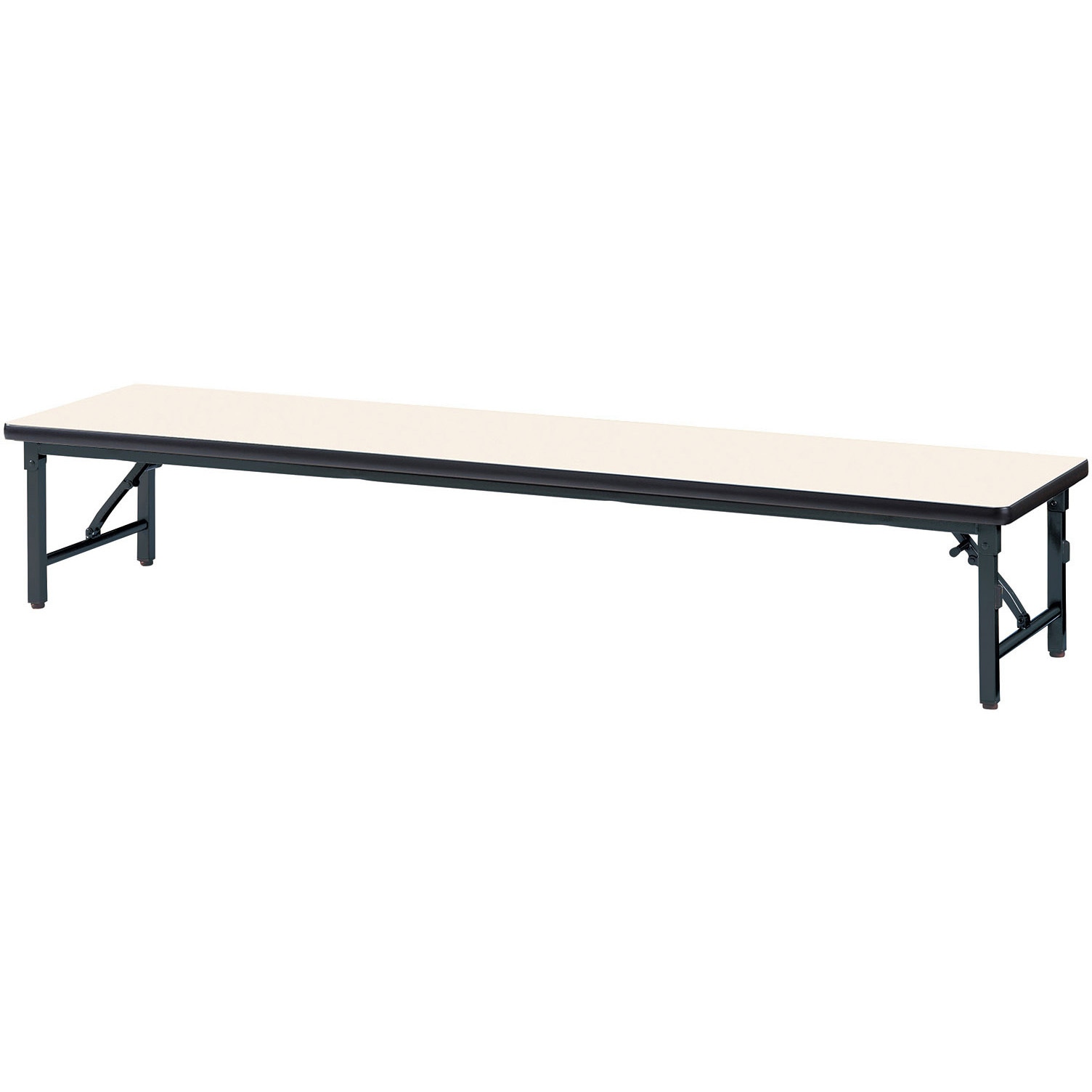 ZL-B1545S-IV 折り畳み座卓テーブル ニシキ工業 アイボリー色 幅1500mm奥行450mm高さ330mm  ZL-B1545S-IV 21,980円