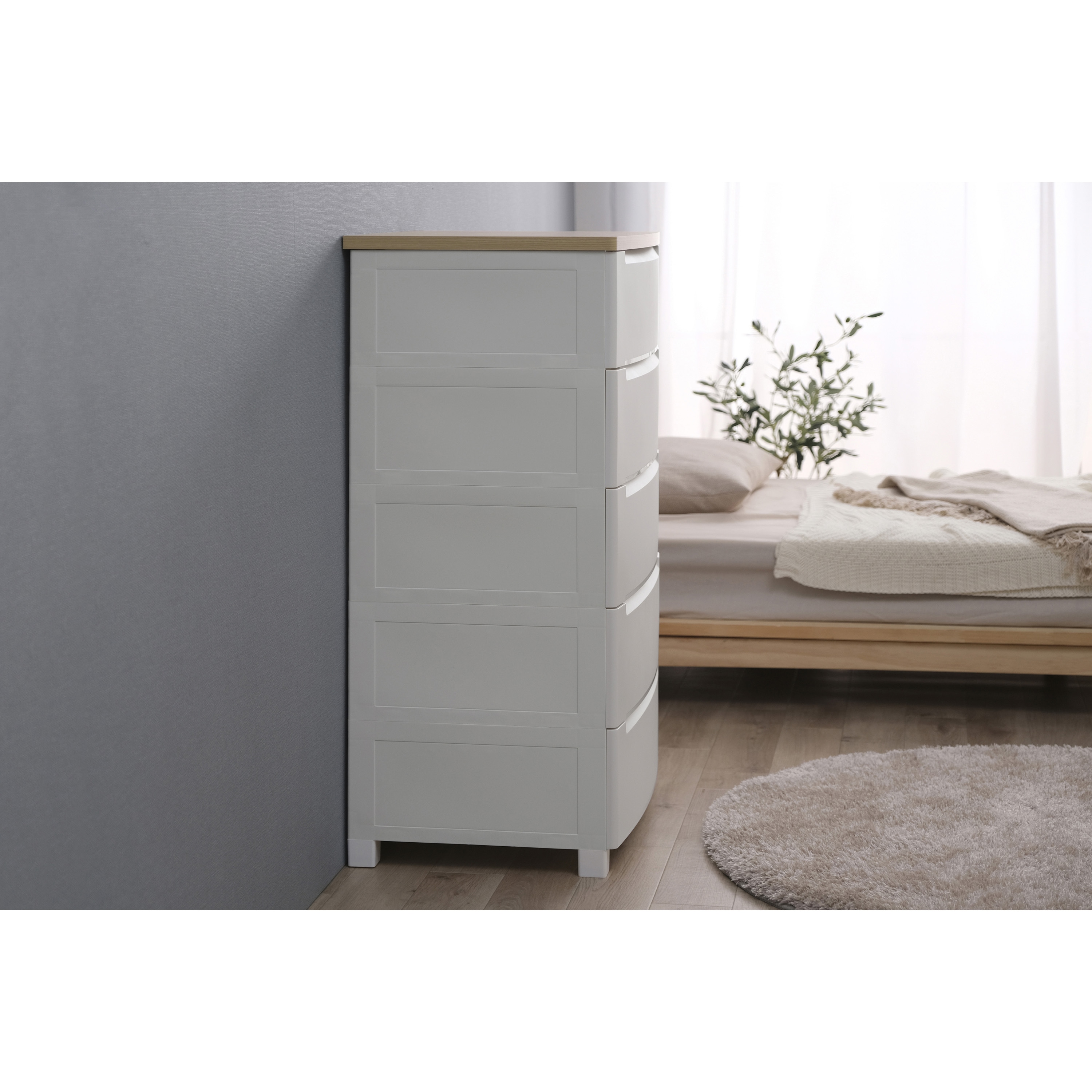 KDMGー565WT ウッドトップノックダウンチェスト アイリスオーヤマ