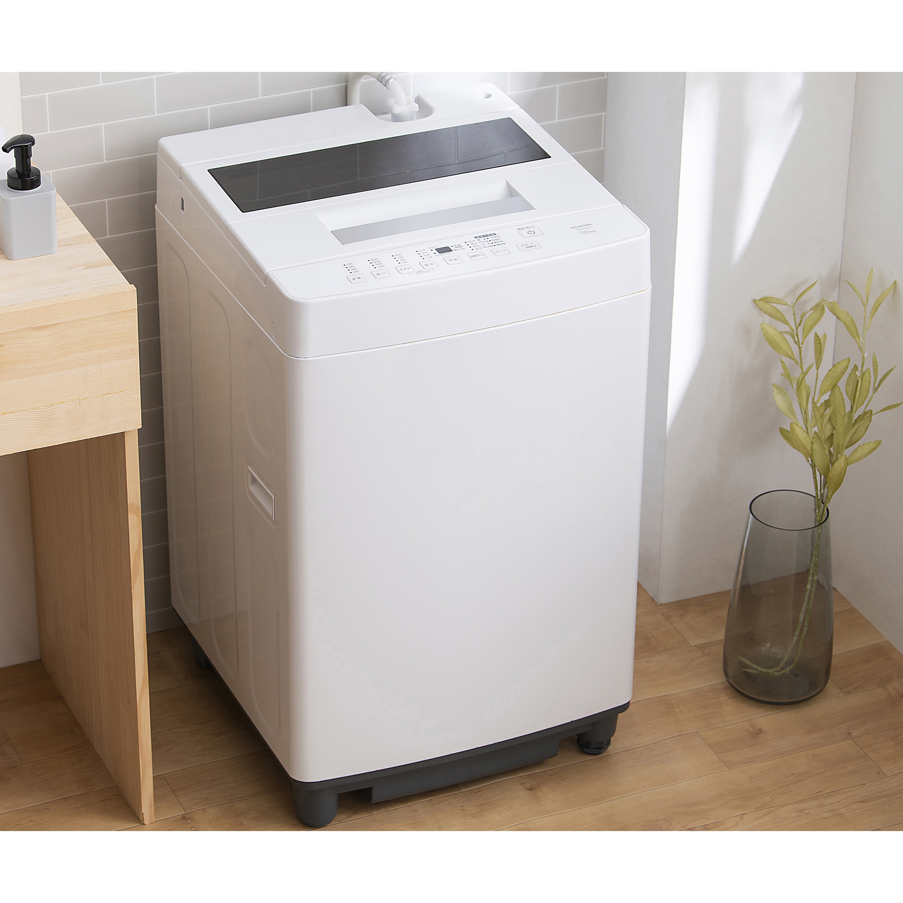 ITW-70A01-W 全自動洗濯機 7kg 1台 アイリスオーヤマ 【通販モノタロウ】