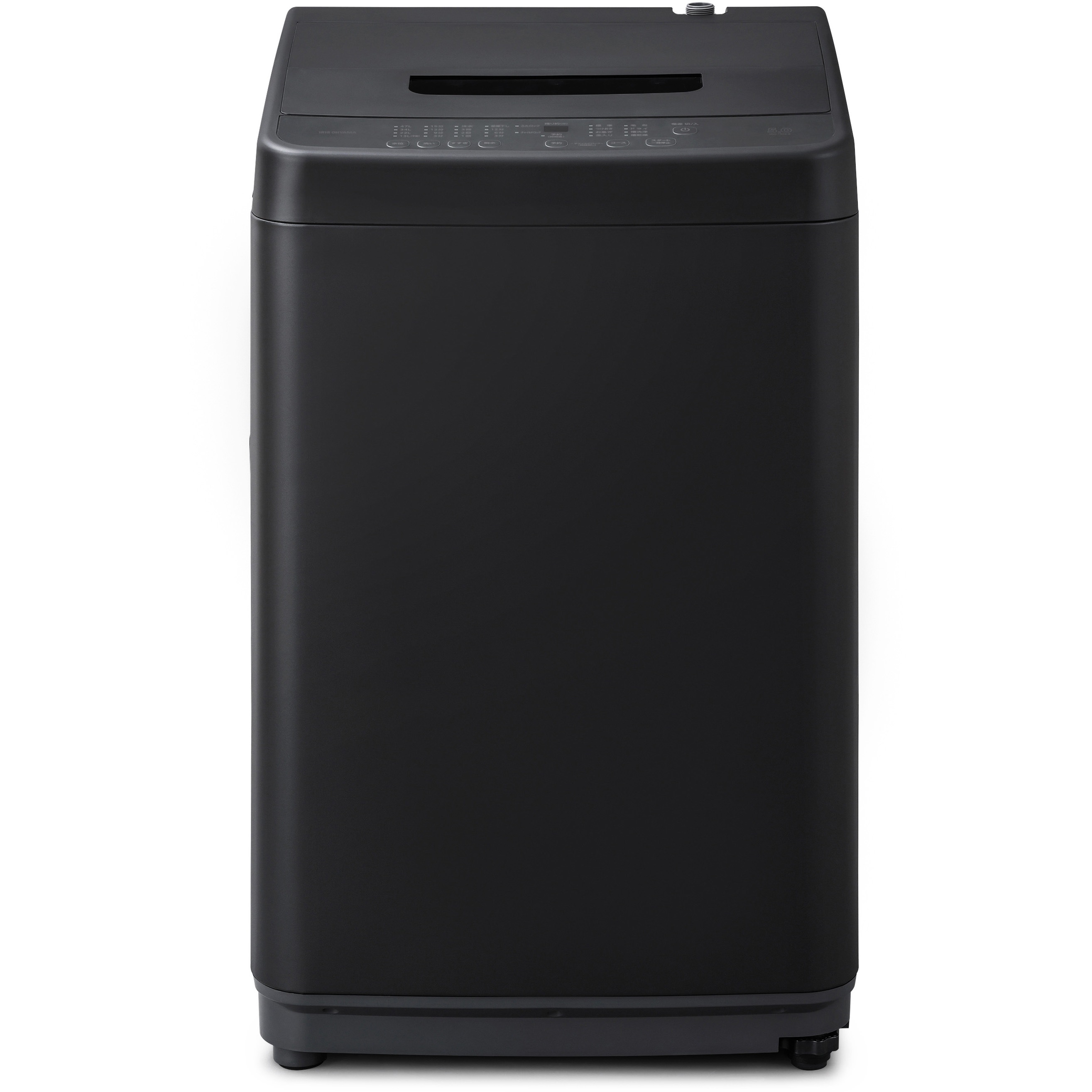 IAW-T504-B 全自動洗濯機 5.0kg(ブラック) 1台 アイリスオーヤマ