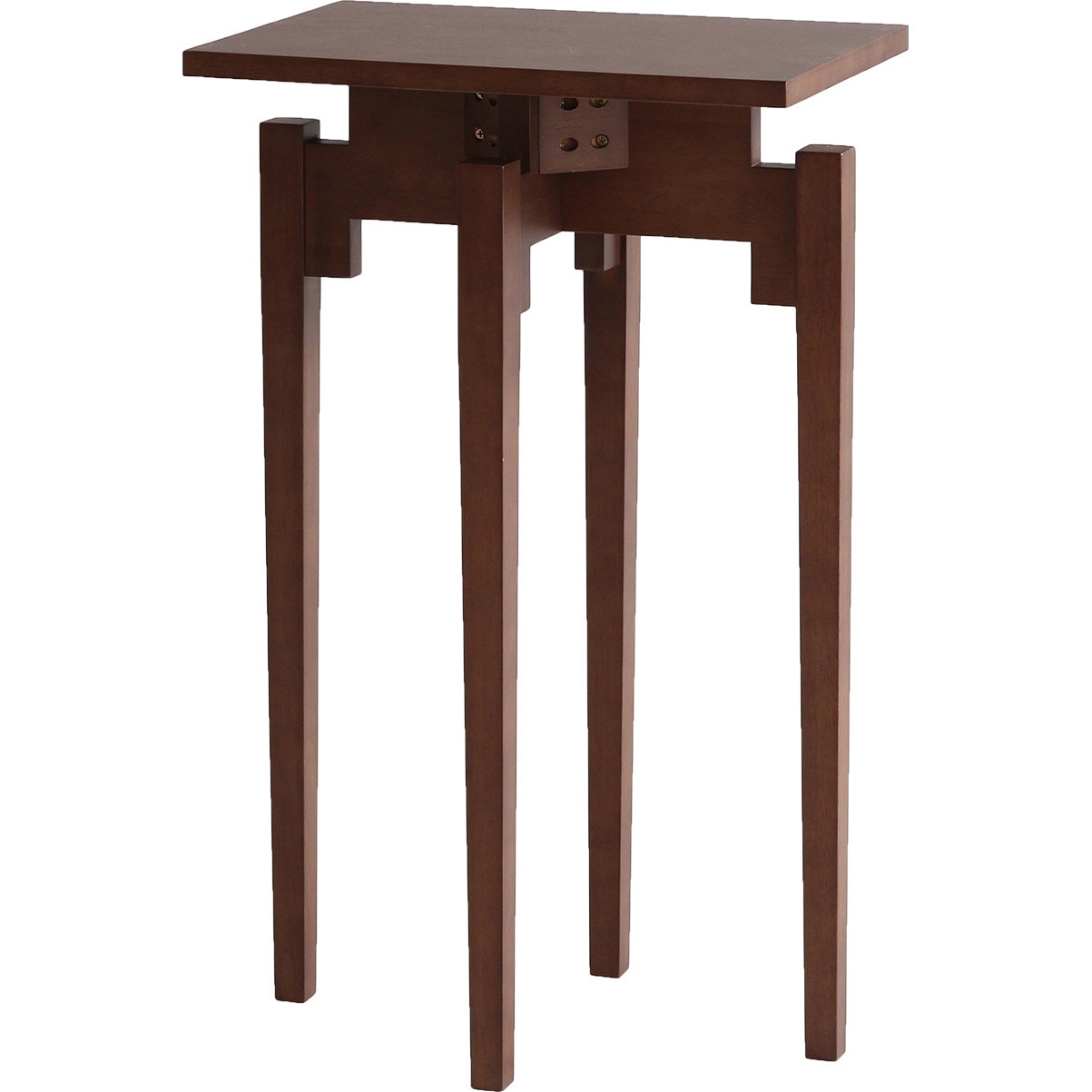 ILT-3243BR コンソールテーブル 市場 ブラウン色 高さ750mm幅450mm奥行300mm  ILT-3243BRデスク・テーブル