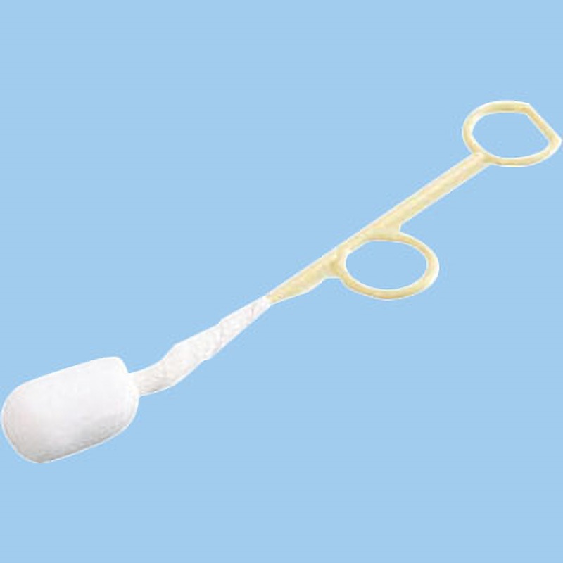 72222 滅菌捲綿棒 オオサキメディカル 片綿球タイプ 俵型  1箱(5本×20袋)