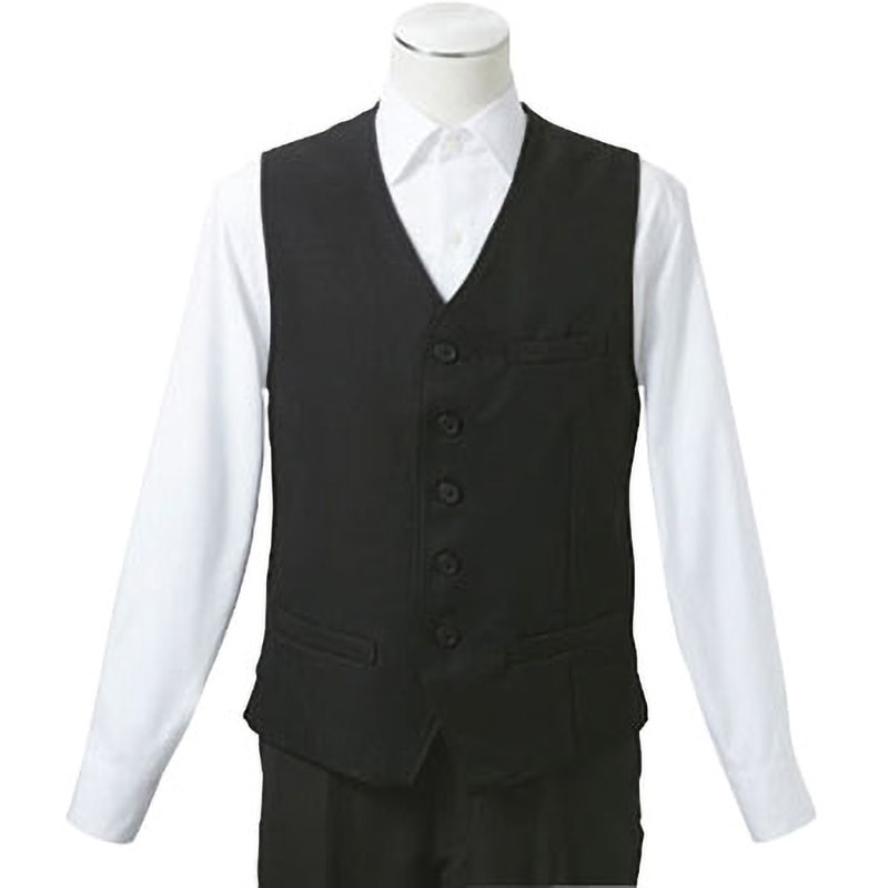 GS6981-1 ベスト メンズ 住商モンブラン 黒色 サイズS  GS6981-1