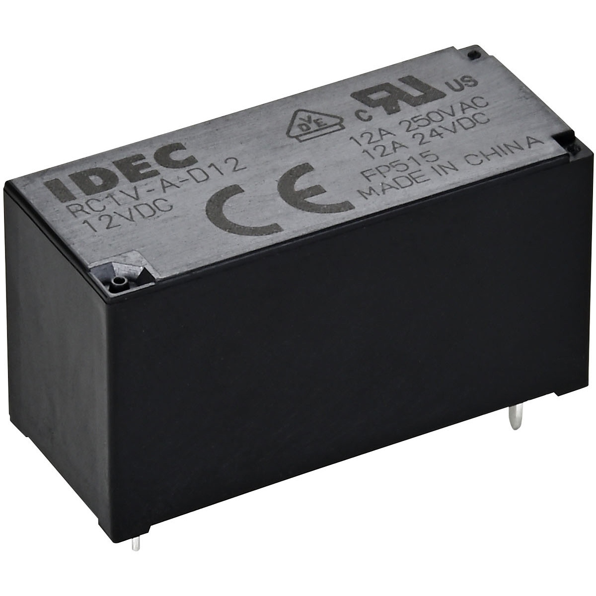 RC1V-C-D110 プリント基板用リレー IDEC(和泉電気) 1C 1極  1箱(20個) RC1V-C-D110