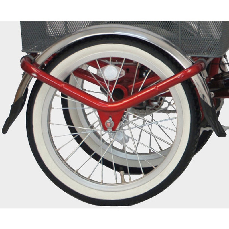 TBDR-163L-TC-RD-12Ah 防災サイクル 12Ahバッテリー仕様 前20型/後16型 