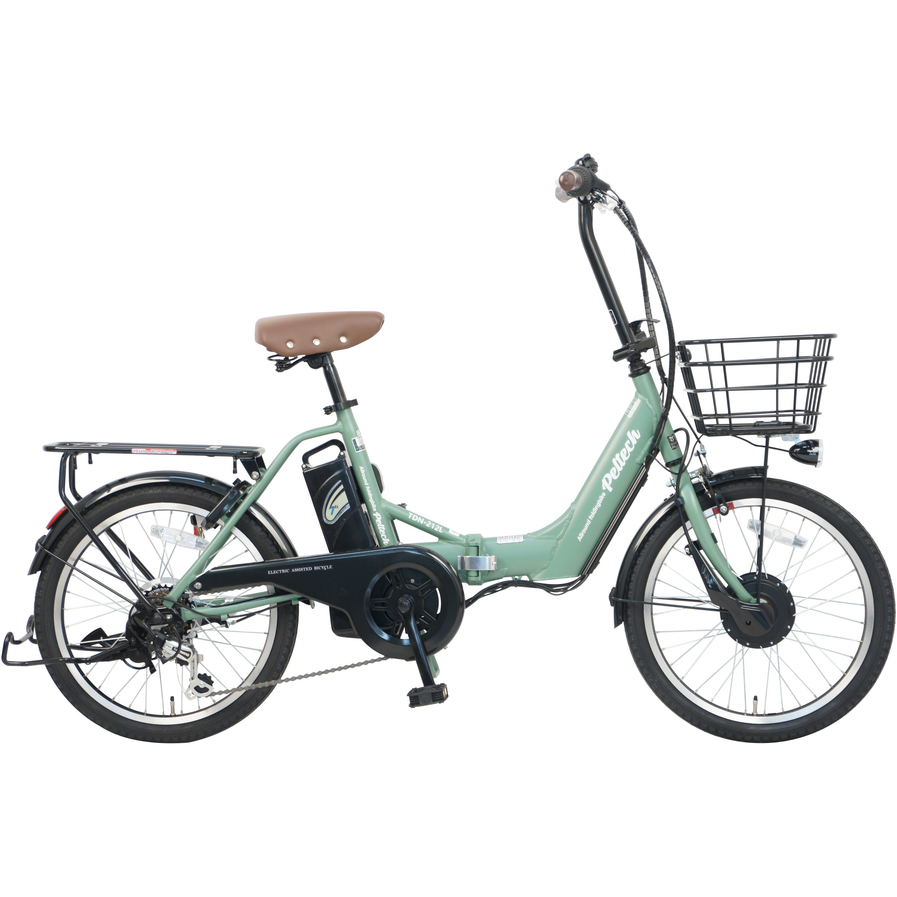 TBDN-212L-TC-KH-12Ah 防災サイクル 12Ahバッテリー仕様 20型6段変速 