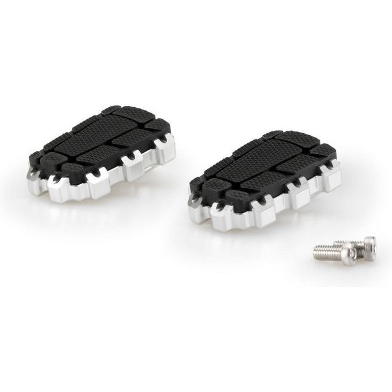 20851P Enduro 2.0. フットペグ | 20851 Puig (プーチ) シルバー色