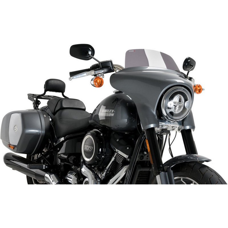 21340F SPORT スクリーン HARLEY DAVIDSON SOFTAIL SPORT GLIDE F | 21340 Puig (プーチ) ダークスモーク色