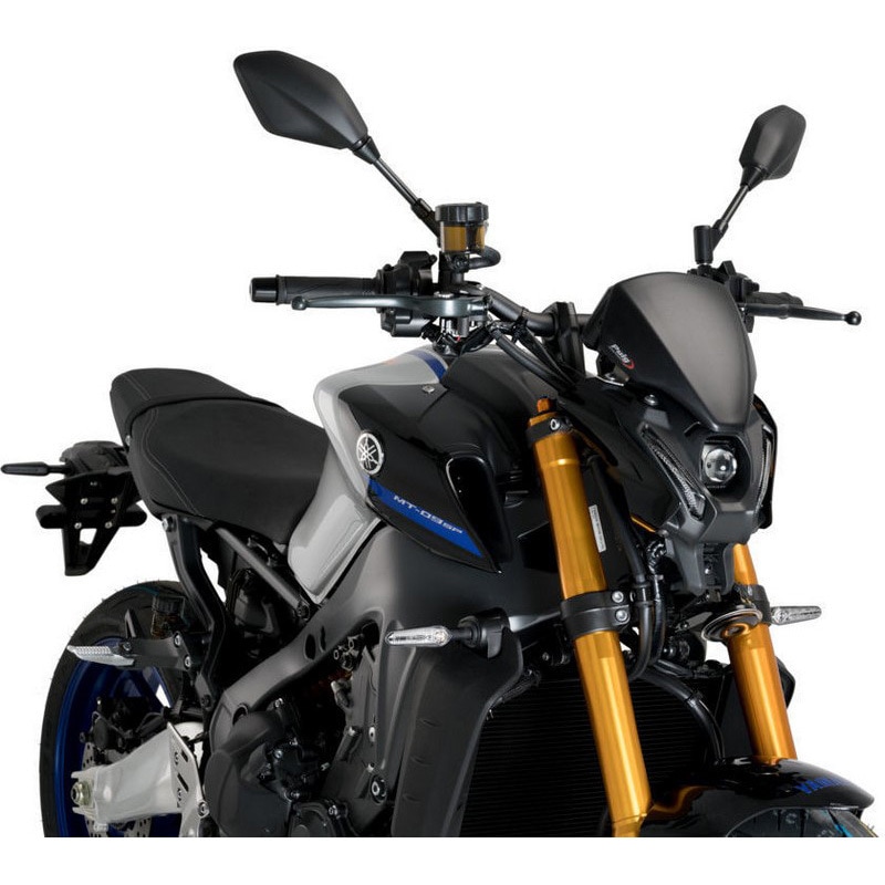 20643J NAKED NEW GENERATION SPORTPLUS YAMAHA MT-09 21' | 20643 Puig (プーチ) マットブラック色