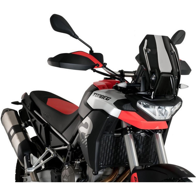 21225N SPORT スクリーン APRILIA TUAREG 660 | 21225 Puig (プーチ) ブラック色