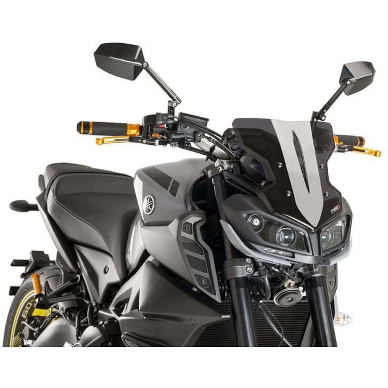 9376F ウィンドシールド Naked New Generation スポーツ | 9376 Puig (プーチ) ダークスモーク色