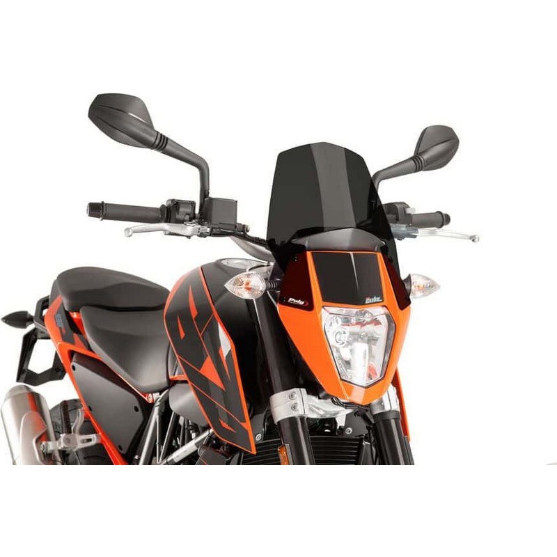 6009F ウィンドシールド Naked New Generation スポーツ | 6009 Puig (プーチ) ダークスモーク色