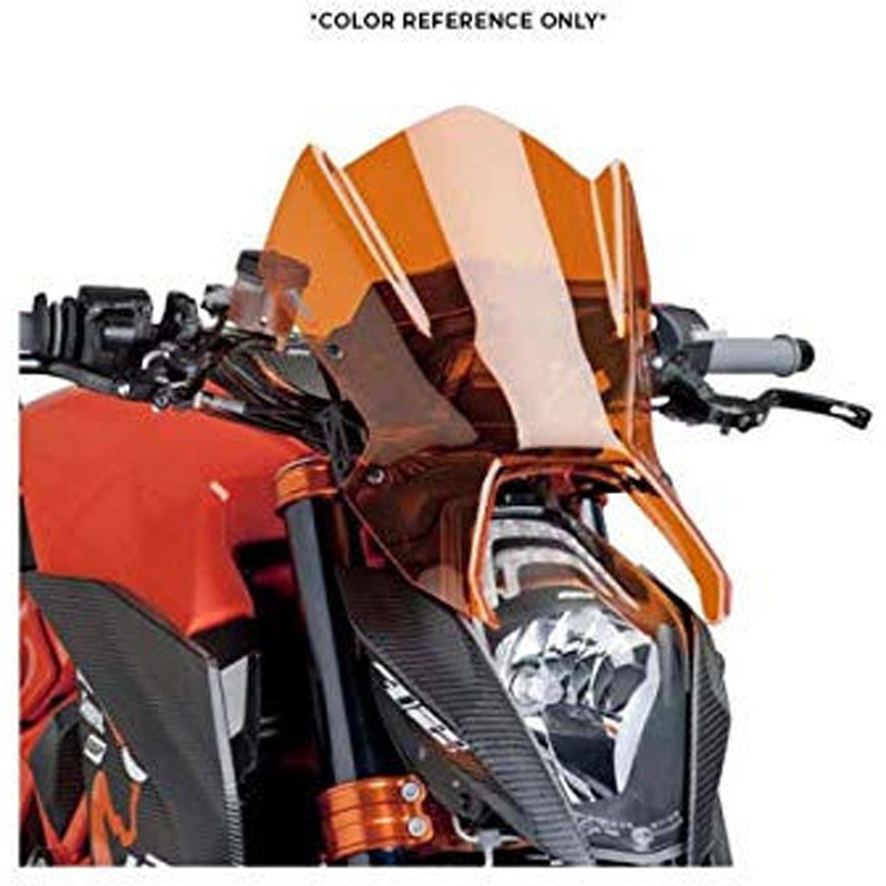 7011T ウィンドシールド Naked New Generation スポーツ | 7011 Puig (プーチ) オレンジ色