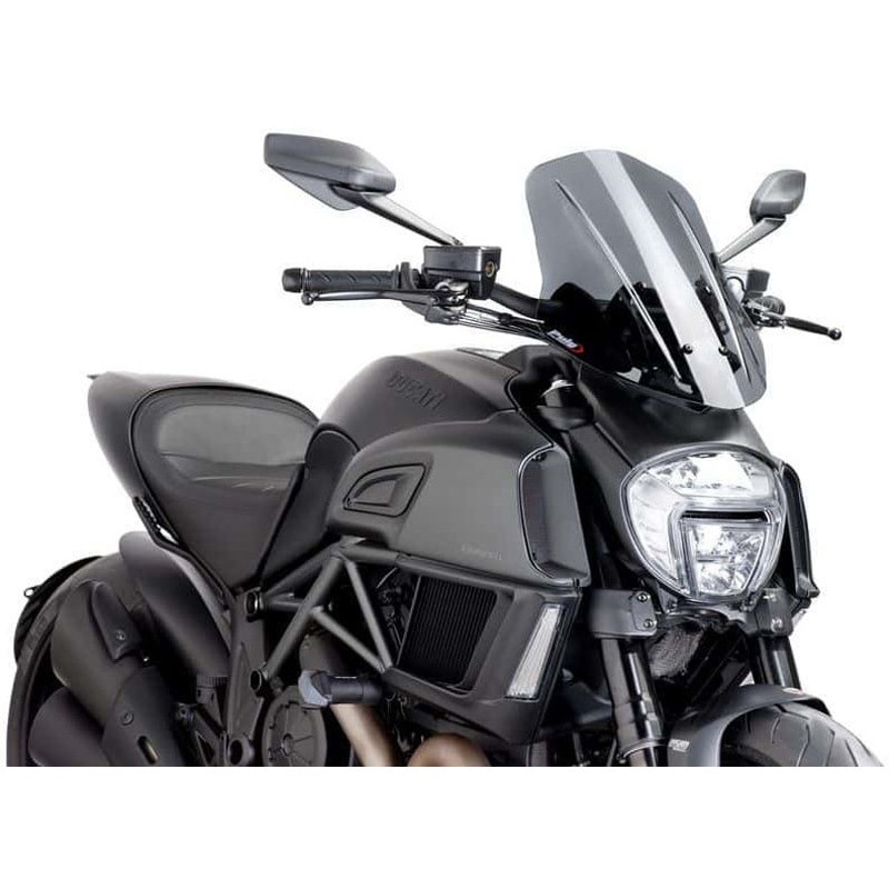 7570F ウィンドシールド Naked New Generation ツーリング | 7570 Puig (プーチ) ダークスモーク色