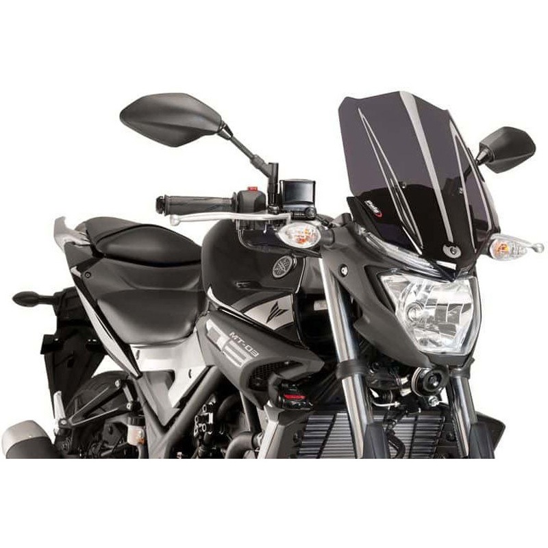 8932F ウィンドシールド Naked New Generation ツーリング | 8932 Puig (プーチ) ダークスモーク色