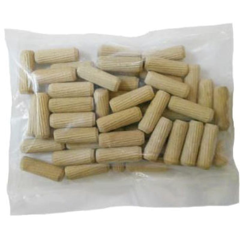 6x60 木工ダボ 100入 1袋(100個) フジテック・ジャパン 【通販モノタロウ】
