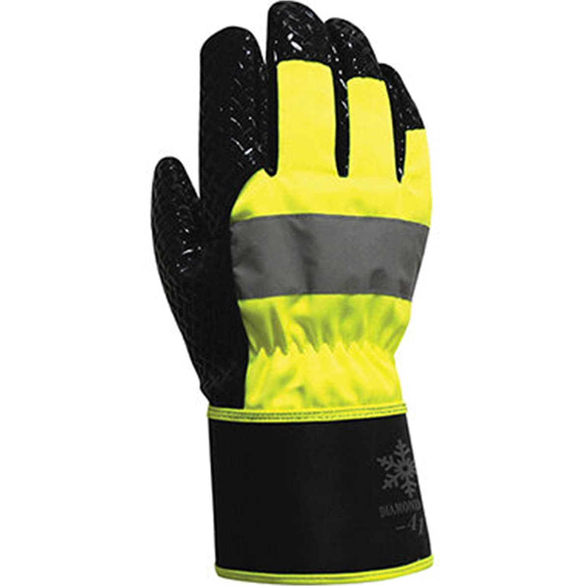 A-933 防水防寒手袋 防寒セキュアサーモネオ 青井商店 蛍光イエロー色