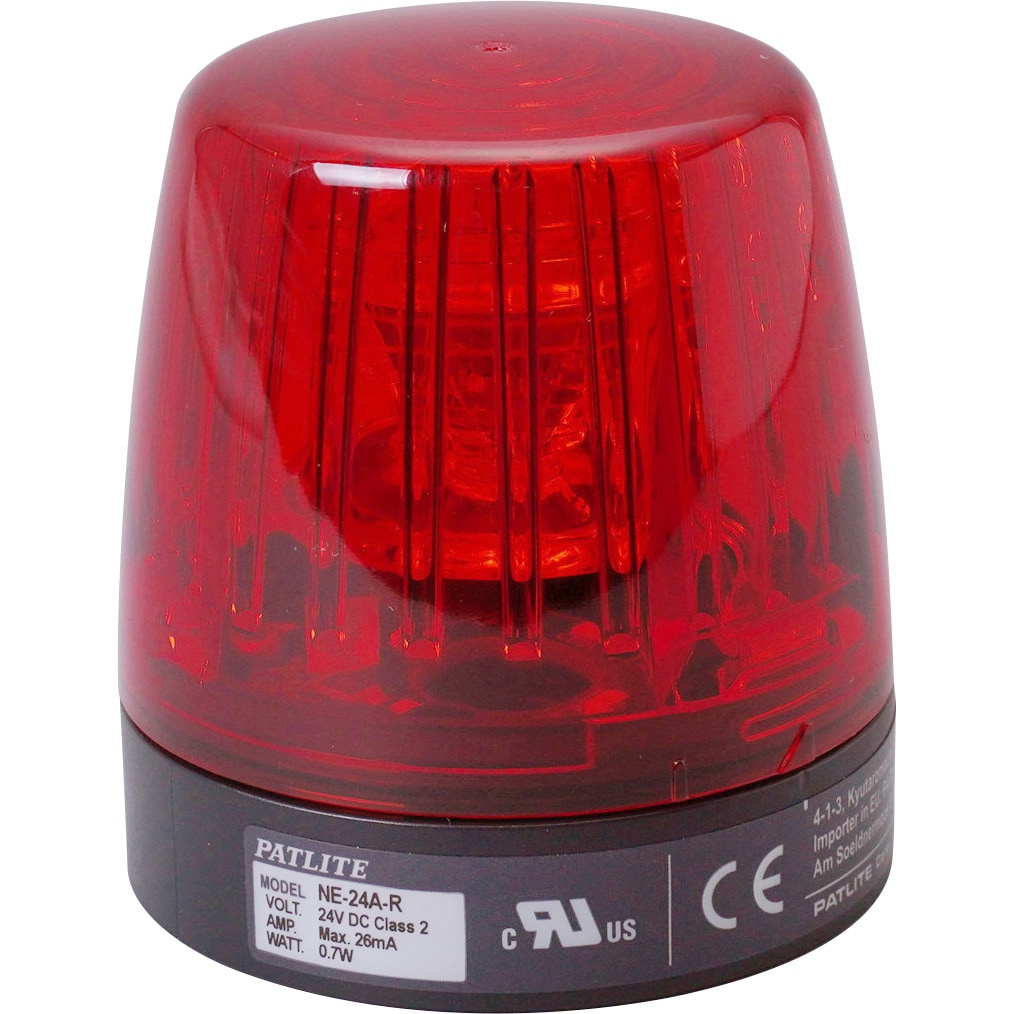 95%OFF!】 パトライト LED小型表示灯 PEW-200AB-R Φ82 点灯 点滅 ブザー LED 赤色 ITNBW33ONNFU 