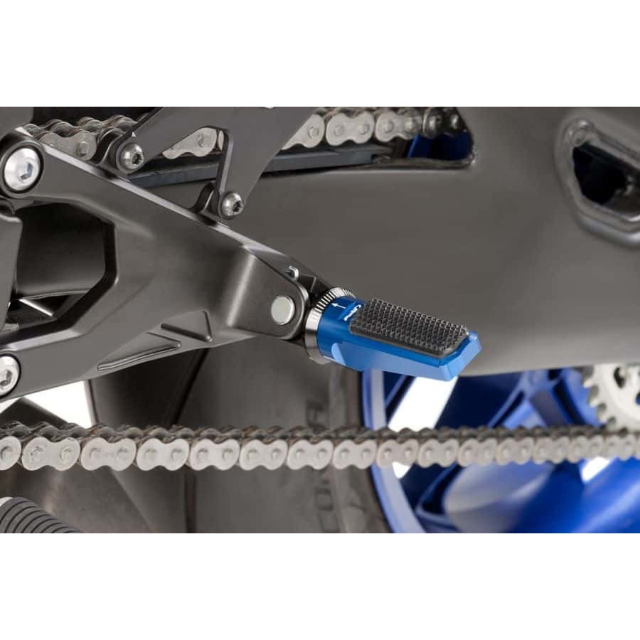 セット販売 7318A スポーツ フットペグ | 7318 Puig (プーチ) ブルー色 【通販