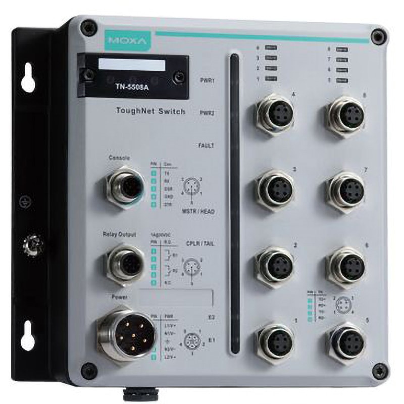 TN-5508A-WV-T L2 マネージドスイッチ Tモデル 1個 MOXA 【通販モノタロウ】
