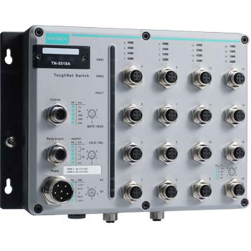 TN-5518A-2GTXBP-WV-T 16ポートM12マネージド・イーサネーットスイッチ 1個 MOXA 【通販モノタロウ】