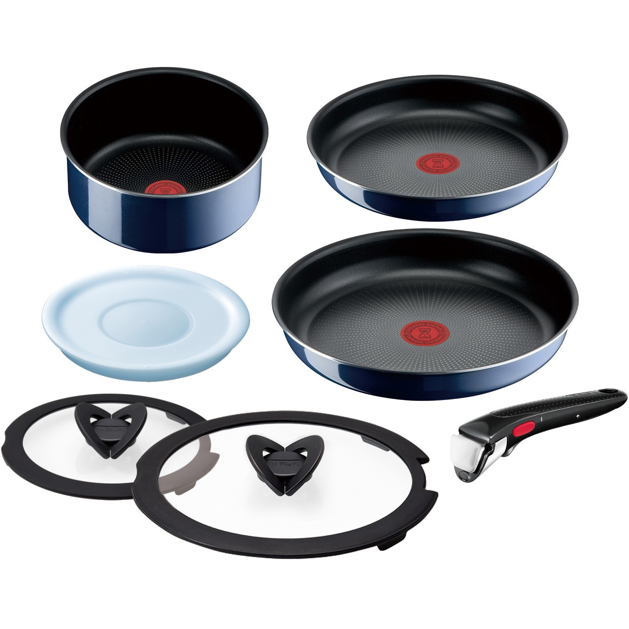 未使用保管品 T-fal インジニオ・ネオ ロイヤルブルー・インテンス ７セット L43794 インジニオ・ネオ ロイヤルブルー・インテンス セット7 1セット