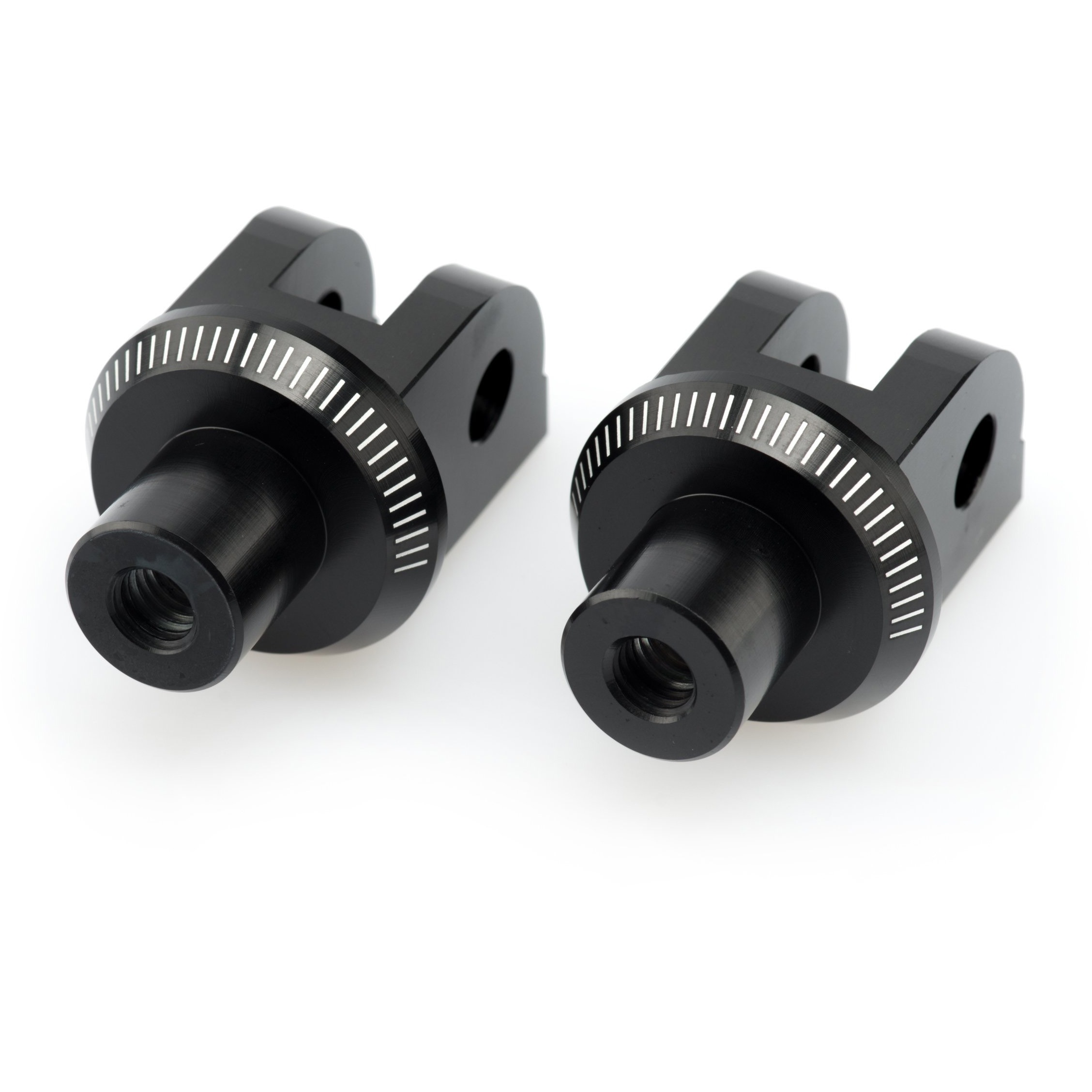 6344N フットペグ アダプター | 6344 Puig (プーチ) ブラック色