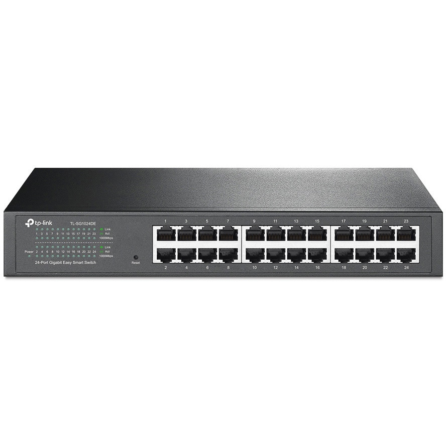 TL-SG1024DE ポート ギガビット イージースマートスイッチ TP-LINK 10/100/1000Mbps 24ポート   TL-SG1024DE