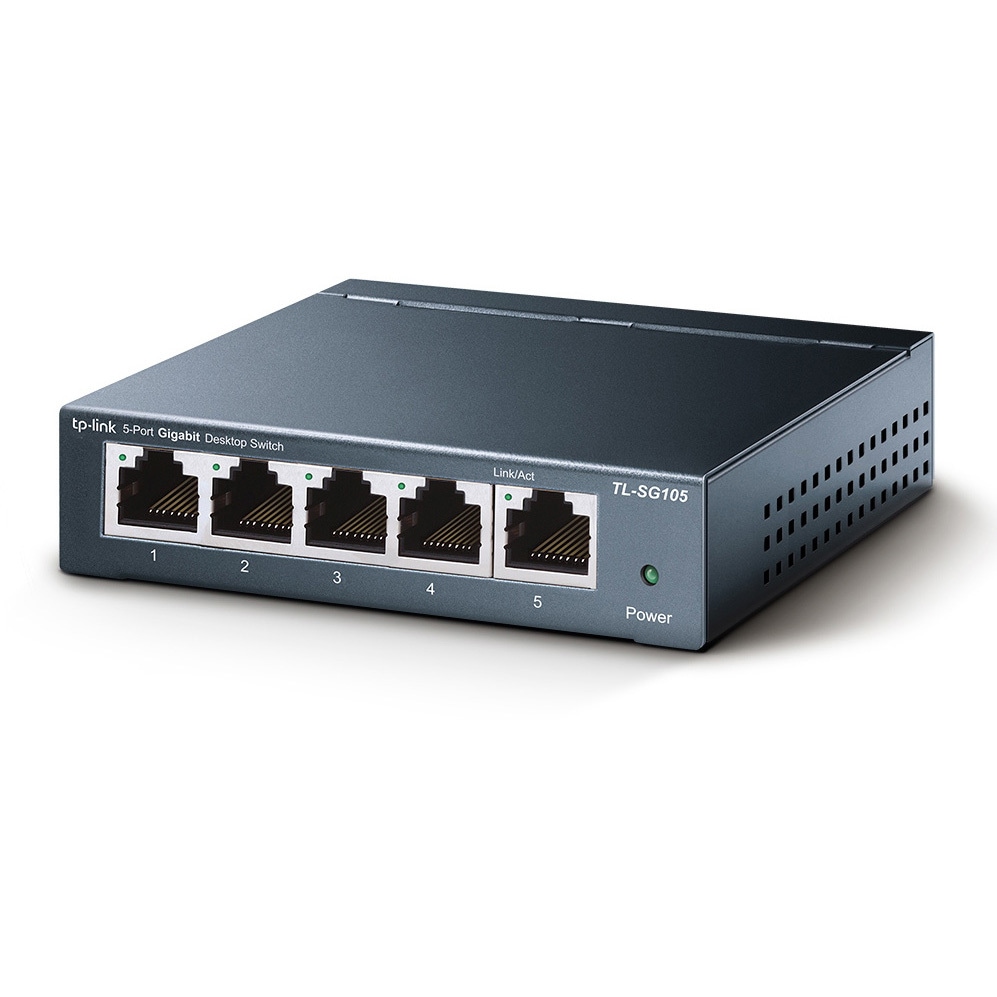 TL-SG105 5ポート 10/100/1000Mbps デスクトップ スイッチ 1個 TP-LINK