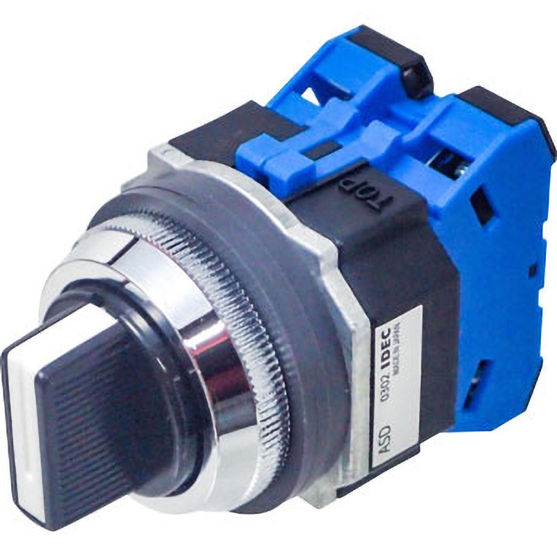 ASD320N Φ30 亜鉛ダイカスト製シリーズ セレクタスイッチ ASD形 (矢形