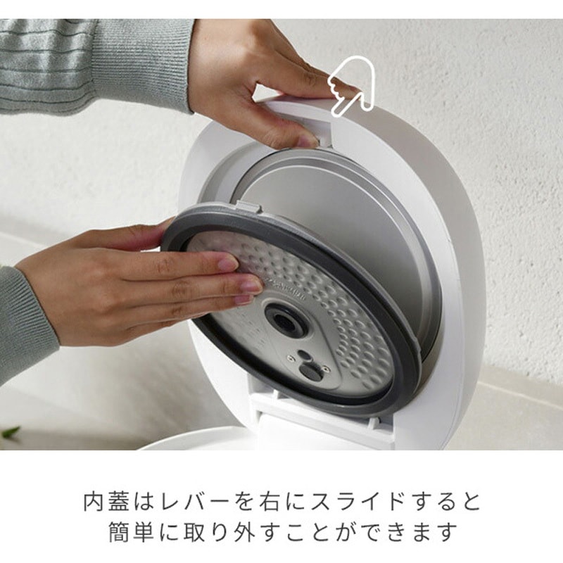 山善 ヤマゼン マイコンジャー 炊飯器 ブラックYJR-DM051(B) 新品 YJR-DM051(B) マイコン式炊飯器 YAMAZEN(山善) ブラック色