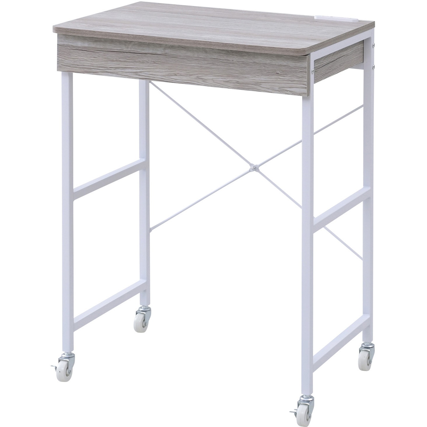 DRB-60P(AIV/SWH) レンジ台 ゴミ箱上ラック YAMAZEN(山善) Aアイボリー(木目調)色 幅60cm