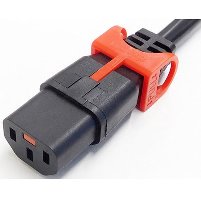 APW15-5-15/C13LS-01 ロックスリム電源ケーブル 5-15/C13LS エイム電子