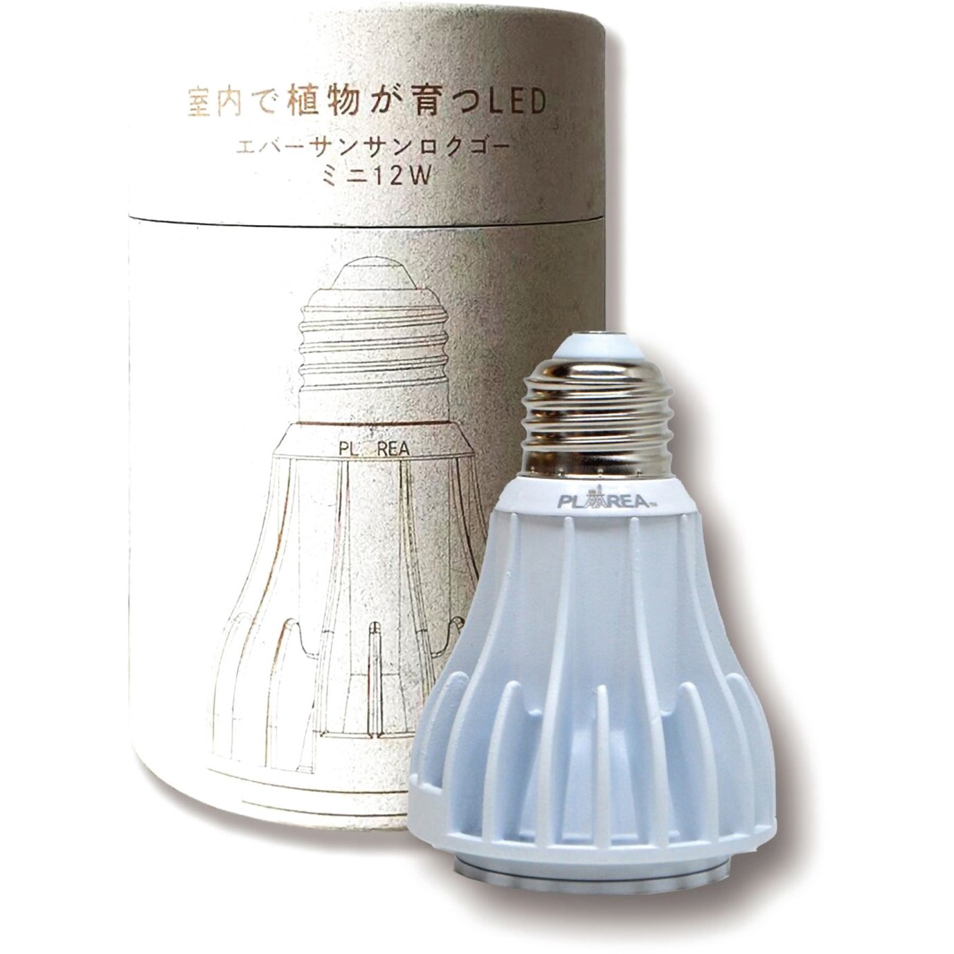 Mini12W WHITE EVERSUN365 植物育成ライト 1個 ゼンスイ 【通販