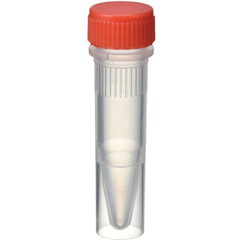 Oリングレス スクリューキャップチューブ 1.5mL 500本 1箱(25袋×20本) WATSON 【通販モノタロウ】