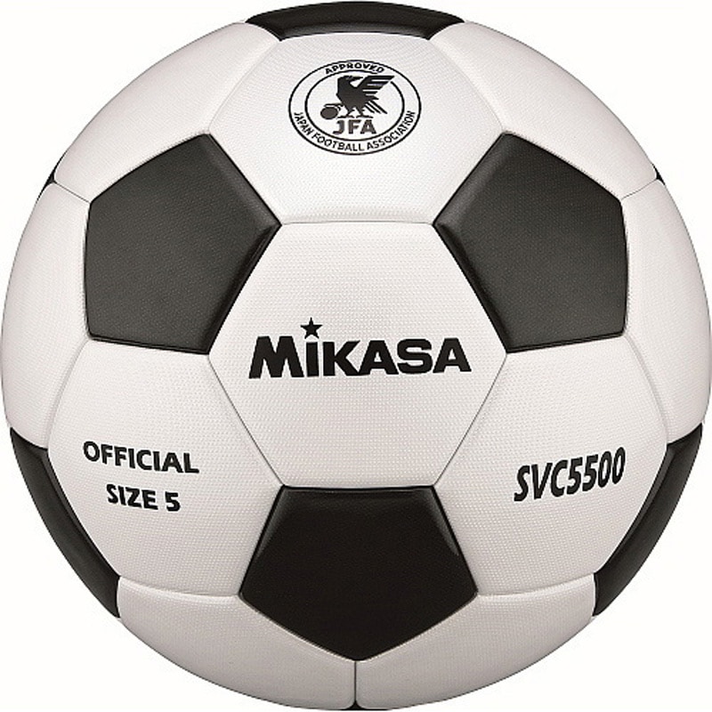 SVC5500-WBK サッカーボール5号 検定球 貼り MIKASA (ミカサ) サイズ円