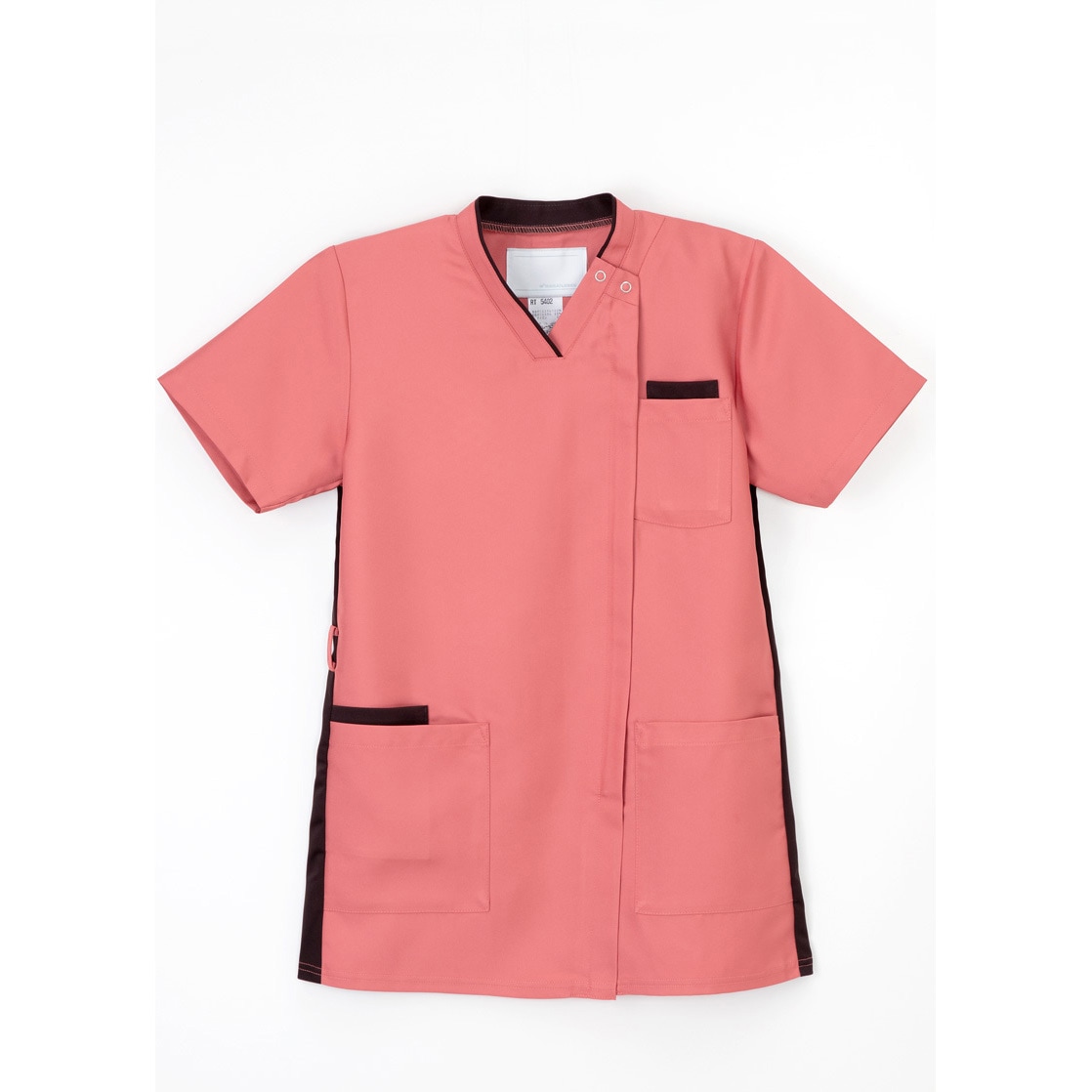 RT-5402 男女兼用スクラブ NEW SONG×EARTH SONG クラウディピンク色 サイズL  RT-5402