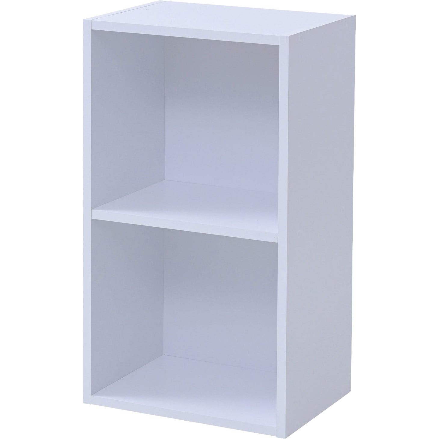 malloon 取扱説明書付き 未使用品　汚れあり CABR-7540(WH) A4 カラーボックス YAMAZEN(山善) 2段 ホワイト(無地)色