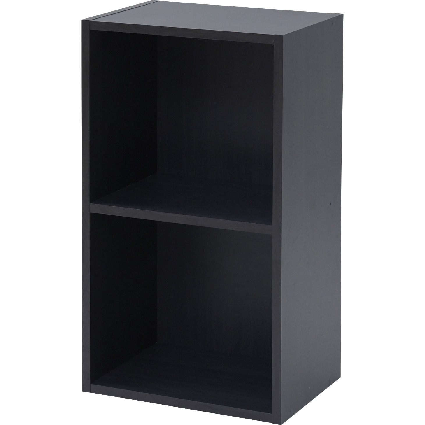 CABR-7540(DBR) A4 カラーボックス YAMAZEN(山善) 2段 ダークブラウン