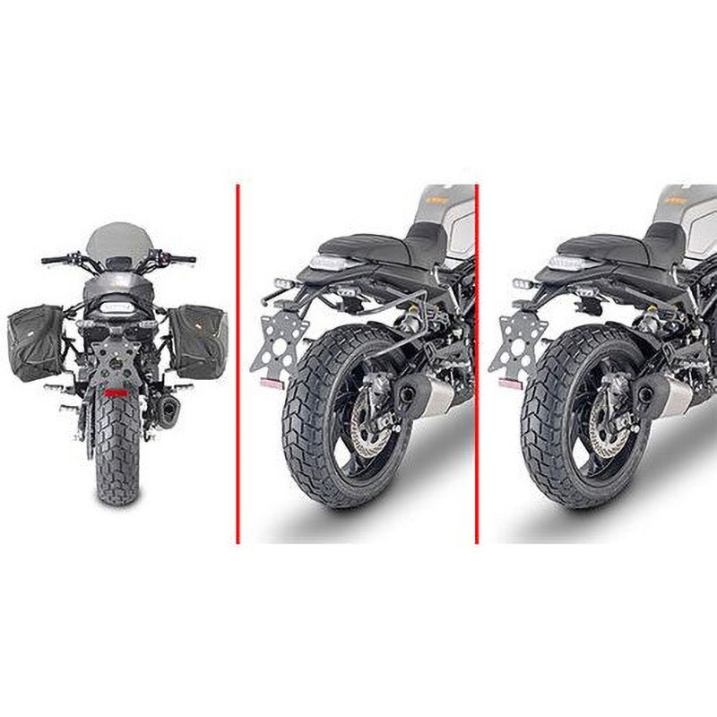 TR8713 Holder REMOVEX soft side bags Benelli Leoncino 800 (22) 1個 GIVI(ジビ) 【通販モノタロウ】
