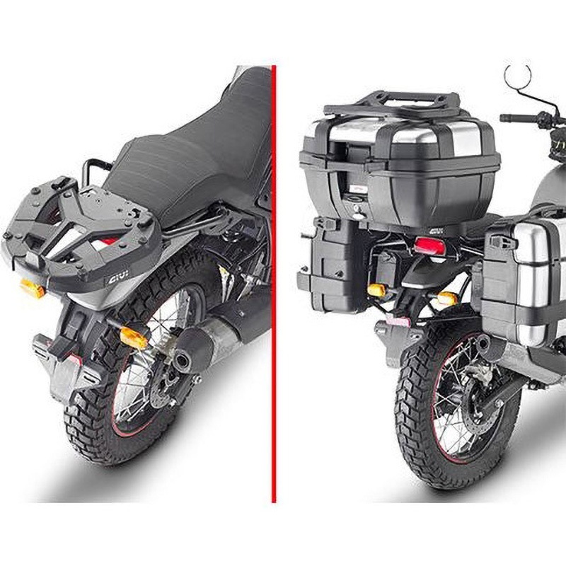 SR9055 Rear rack for top case MK/ML Royal Enfield Scram 411 (22) 1個 GIVI(ジビ) 【通販モノタロウ】