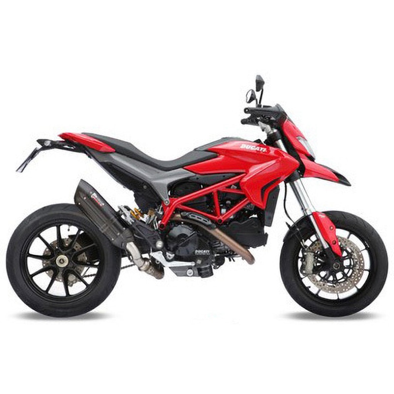 D.029.L7 SPORT スリップオン ステンレス (カーボンエンドキャップ付)s DUCATI HYPERMOTARD 821 (13) 1個 MIVV (ミヴ) 【通販モノタロウ】