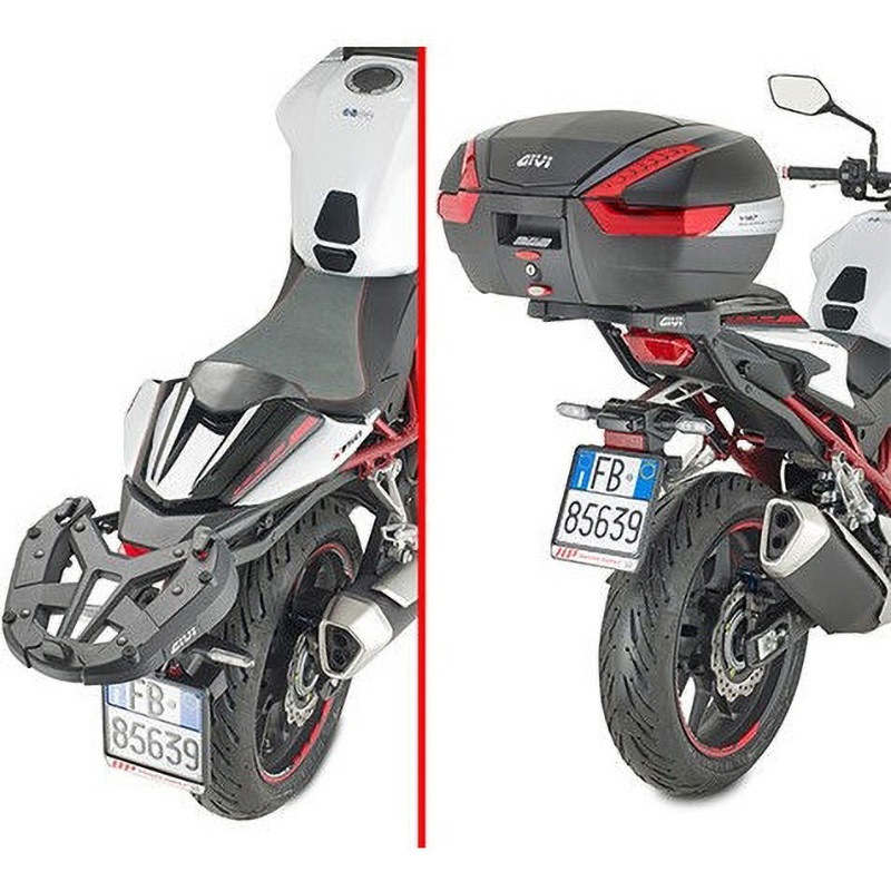 SR1200 TopCase carrier for Monokey or Monolock suitcase 1個 GIVI(ジビ) 【通販モノタロウ】