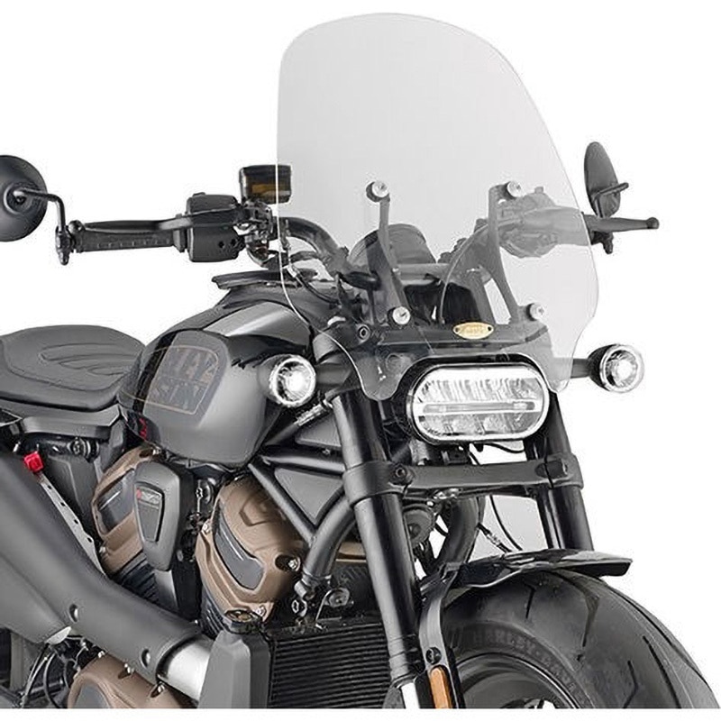 GIVI ウィンドシールド アクリル　x-adv X-ADV 21- ウインドスクリーン 64x43.5 クリア GIVI : モトパーツ