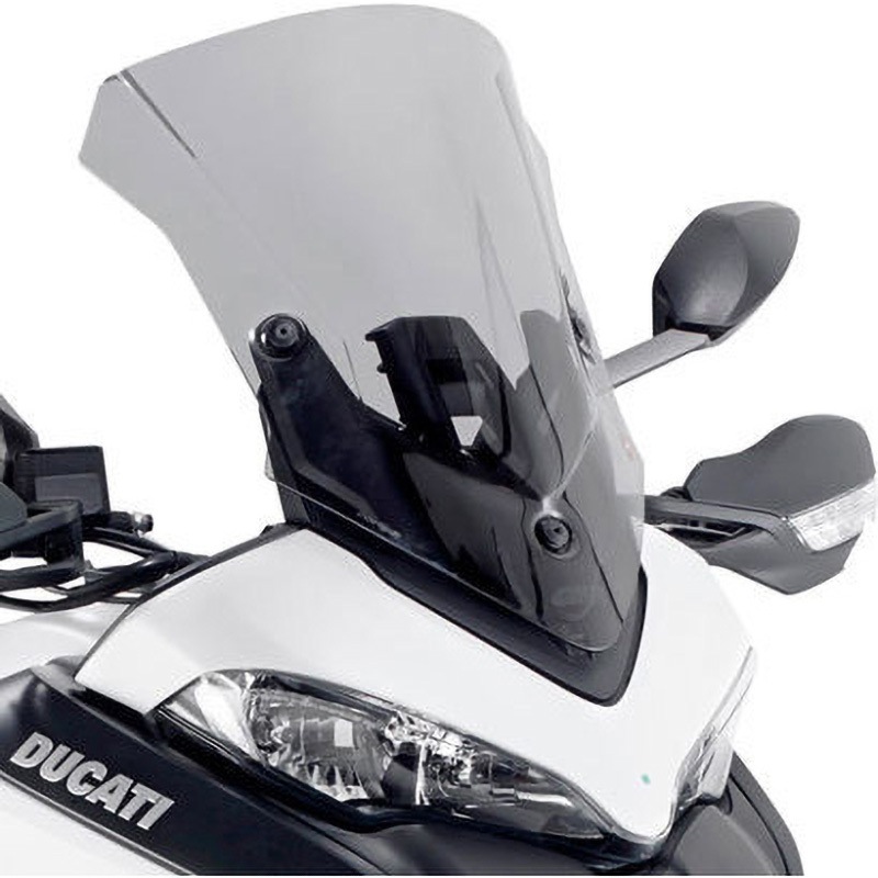 DUCABIKEウィンドスクリーン (ツーリングタイプ) ムルティストラーダ cupolino-sport-fume-scuro-wrs-