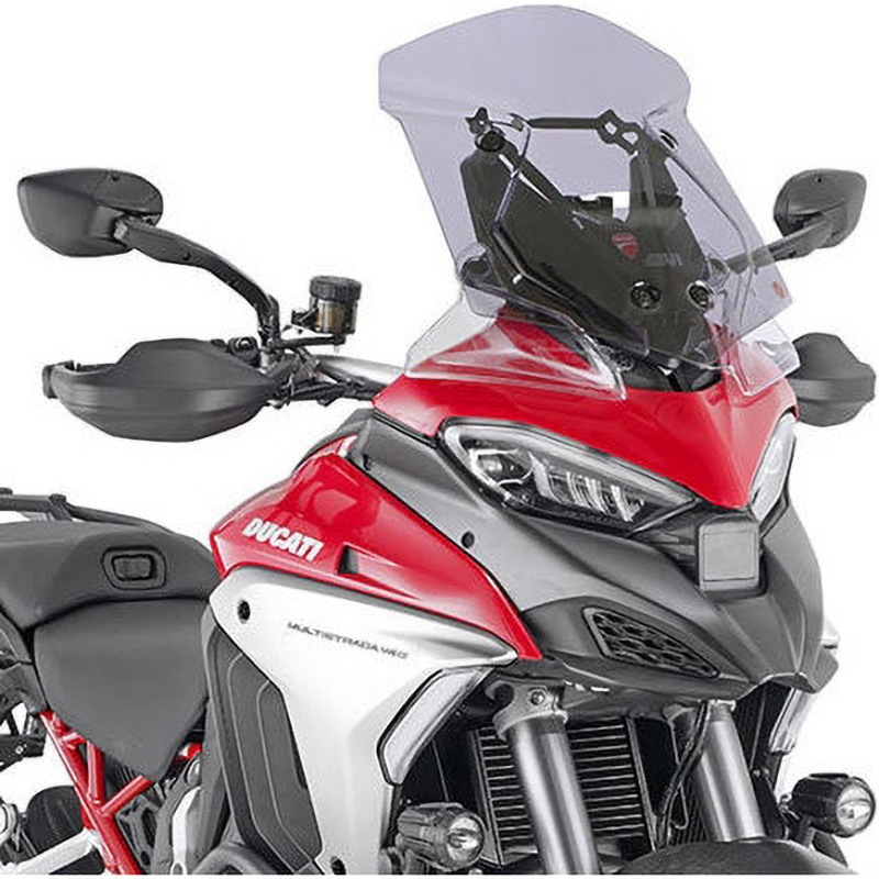 D7413S ウインドスクリーン Ducati Multistrada V4 スモーク dim. H×W 455×38cm 1個 GIVI(ジビ) 【通販モノタロウ】