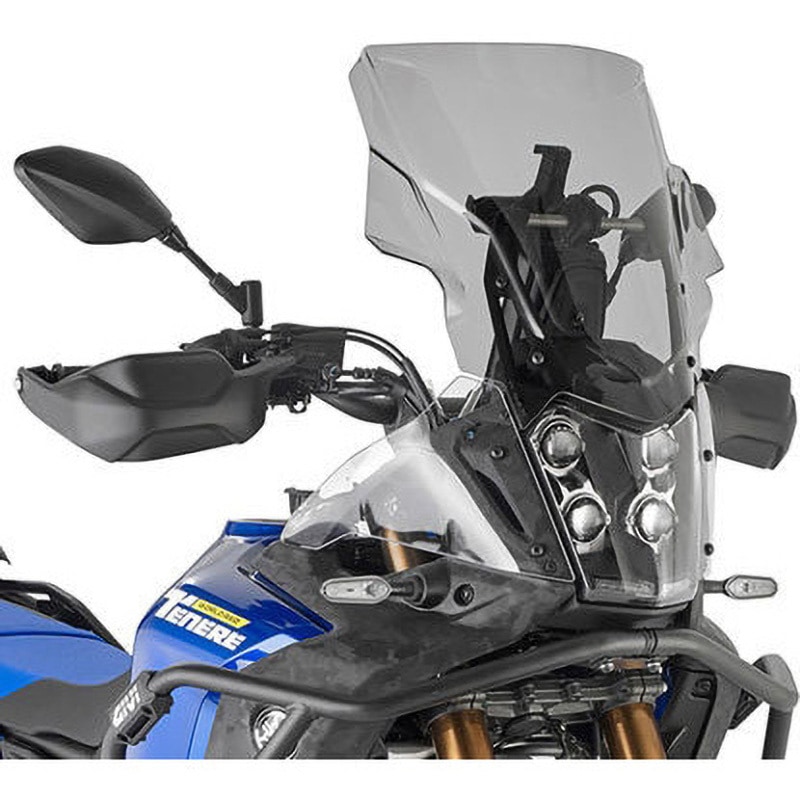 D2165S ウインドスクリーン Yamaha Tenere 700 World Raid ライトスモーク dim. H×W 40 × 43 cm 1個 GIVI(ジビ) 【通販モノタロウ】 15,826円